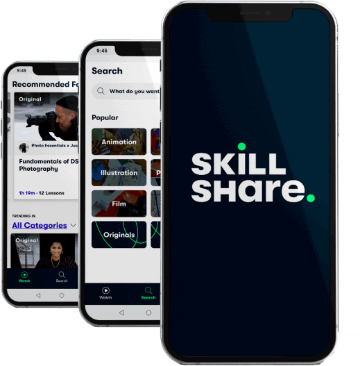 skillshare - creative classes