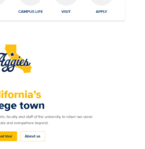 uc davis website 8design