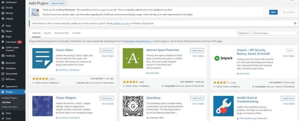 WordPress Plugins