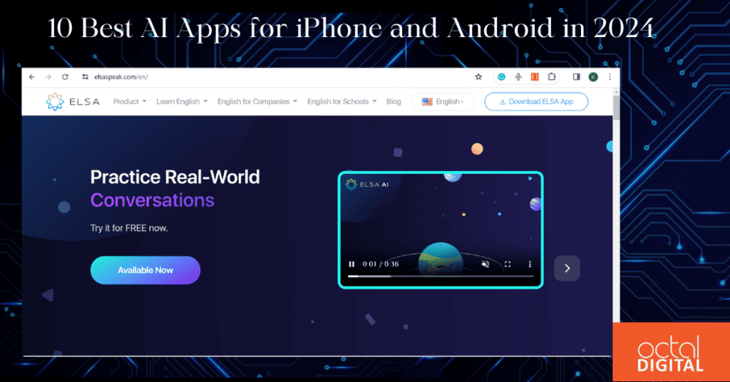 10 Best AI Apps For IPhone And Android In 2025 - Octal Digital