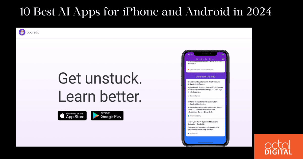 10 Best AI Apps for iPhone and Android in 2024