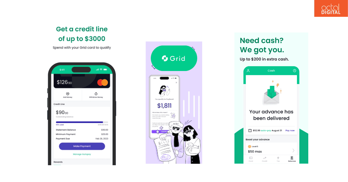 best cash advance apps grid