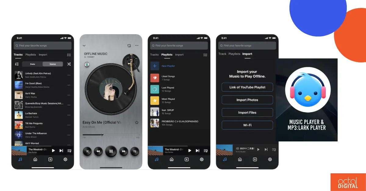 free offline music apps Lark Player
