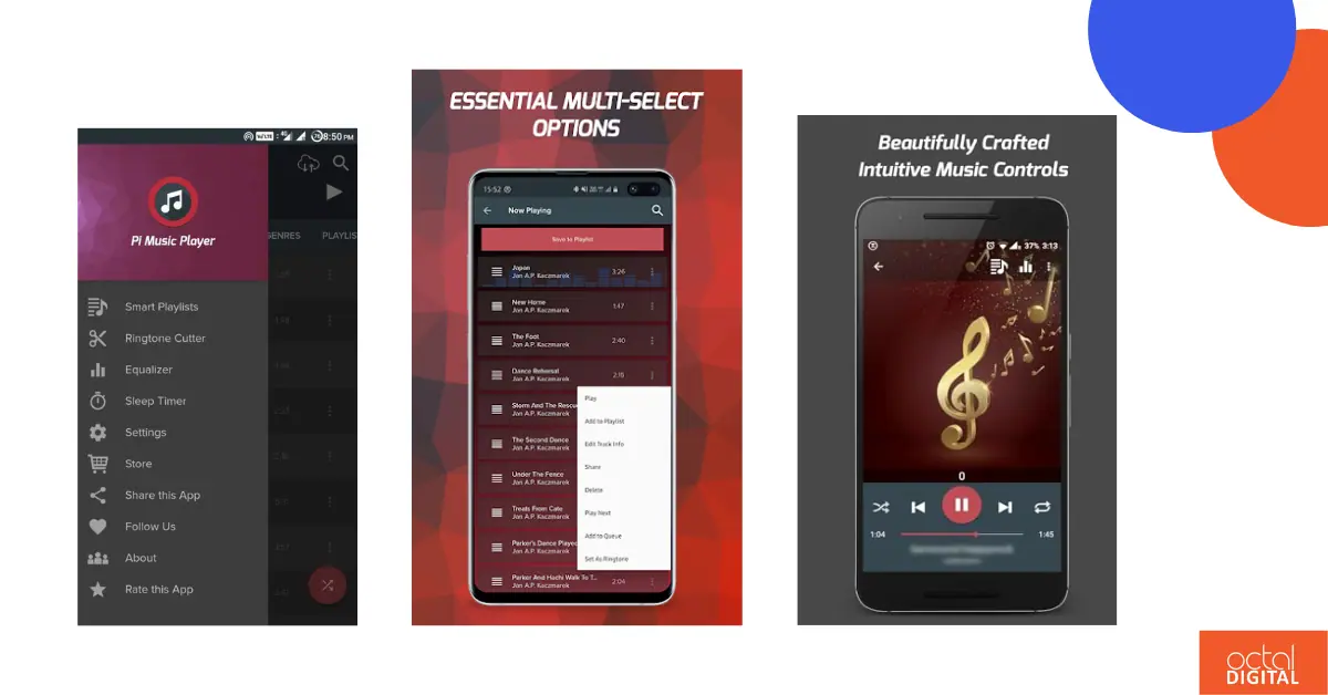 free offline music apps PI Music Player