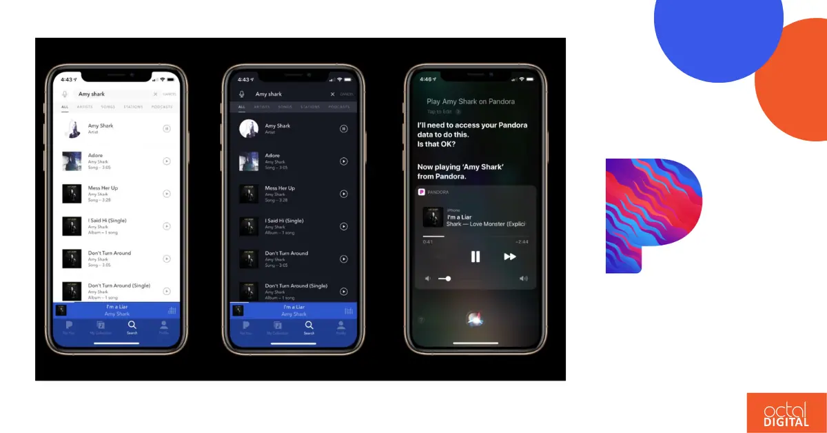 free offline music apps Pandora