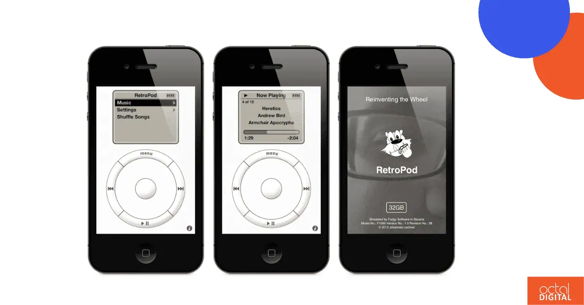 free offline music apps RetroPOD