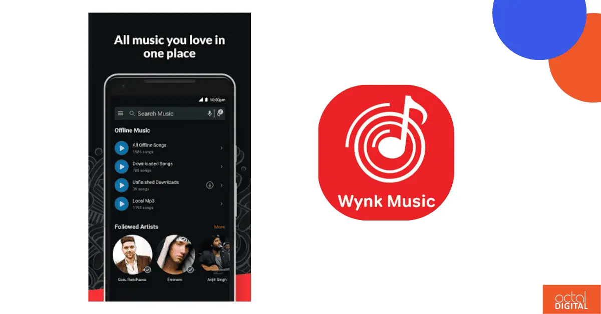 free offline music apps Wynk Music