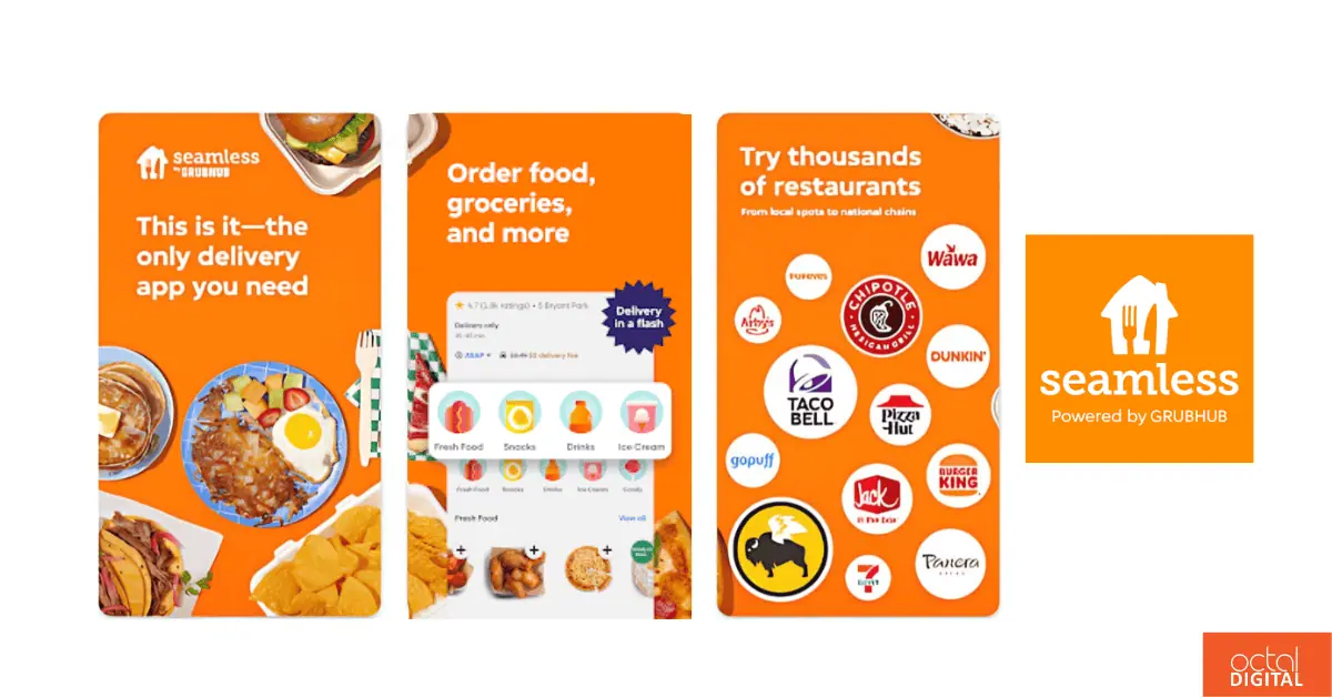 Online Food Delivery Apps Seamless