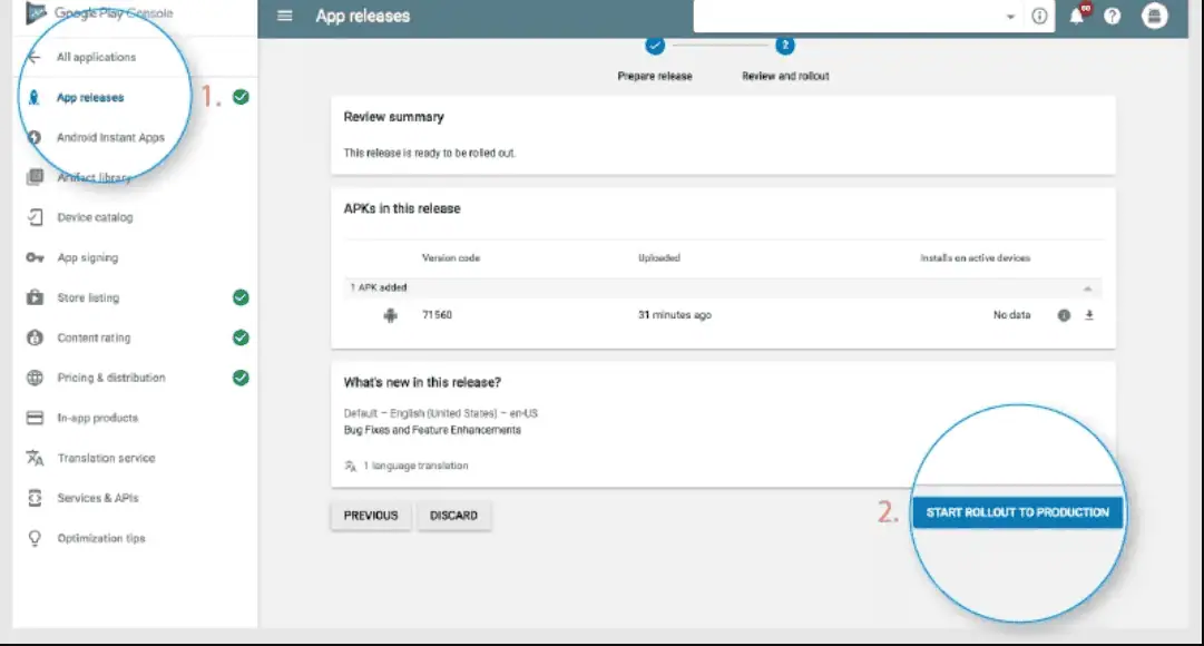 How to publish app to Google Play Store - Publish App