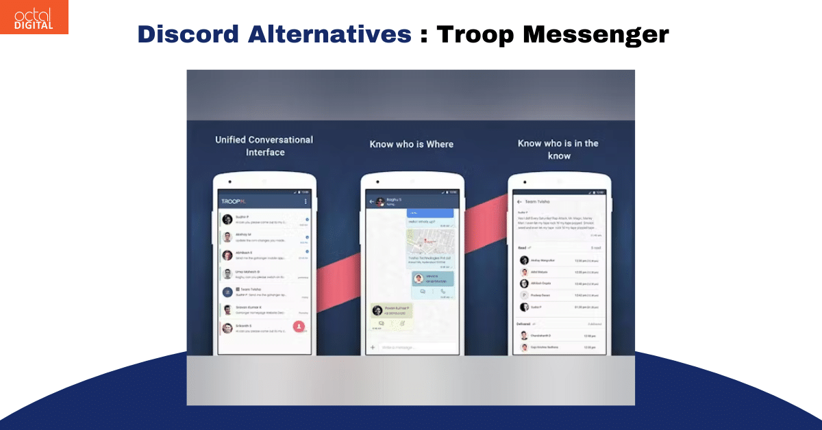 apps like discord - troop messenger