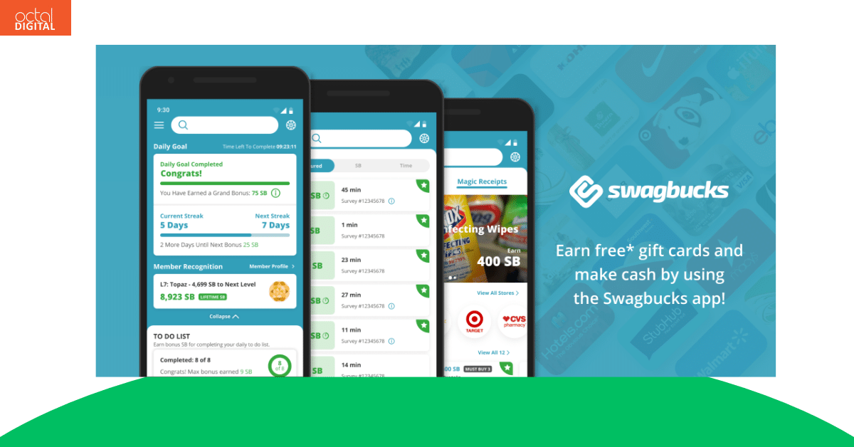 best apps like fetch rewards - swagbucks