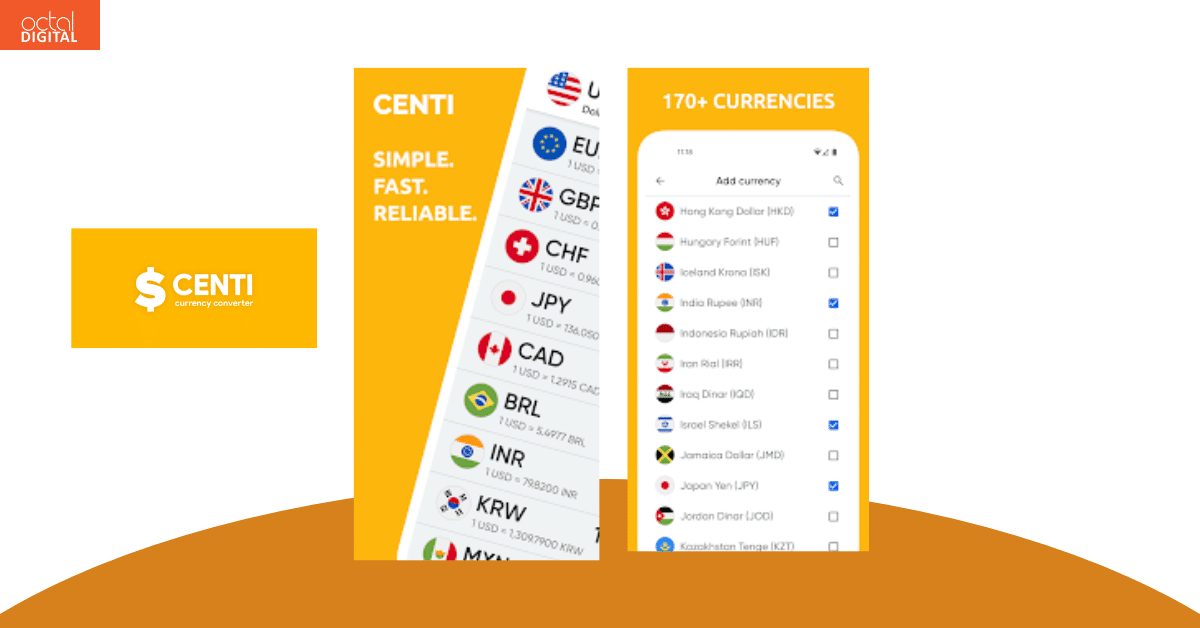 currency converter apps - centi