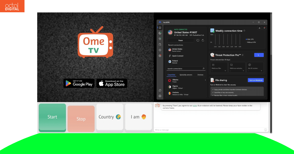 ometv sites like omegle