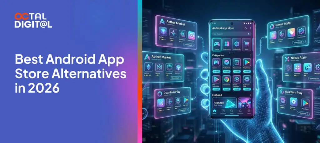 Innovative Android app store options for 2026 with user-friendly interfaces and diverse app selectio.