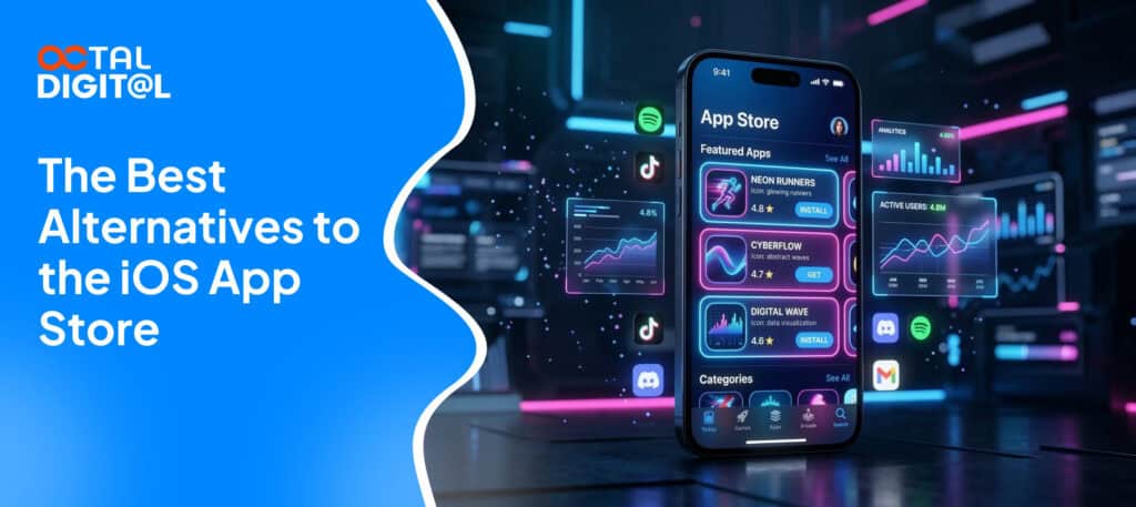 Innovative app store alternatives for iOS users to explore new apps and digital content.