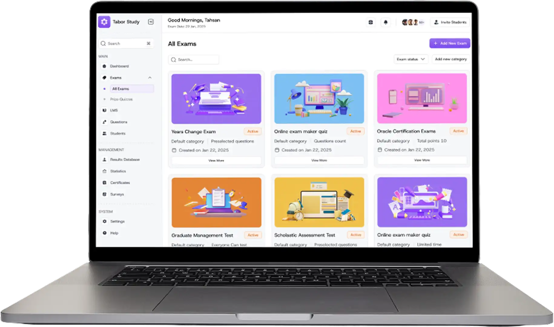 exampilot-exam-prep-web-app-portfolio